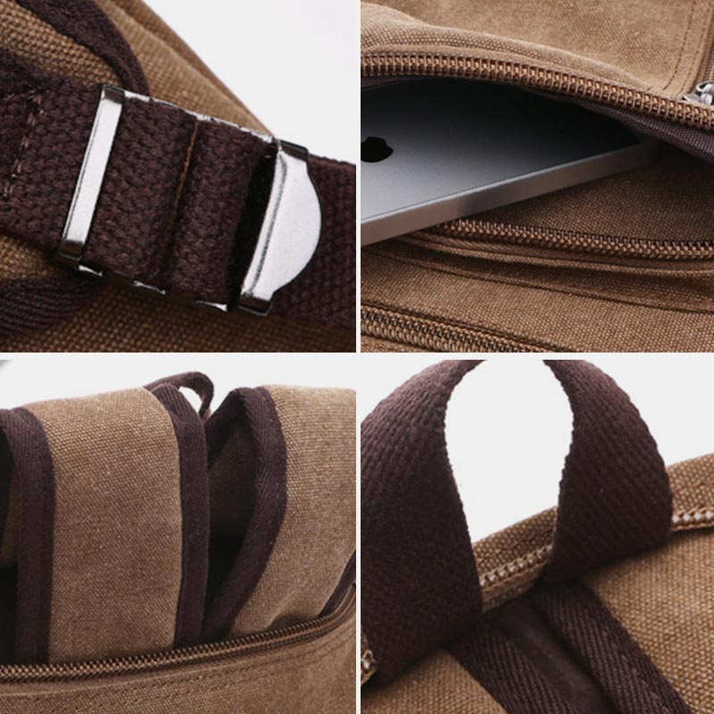 3 Way - Use Large Capacity British Style Briefcase – Versatile Elegance for Work and Travel