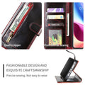 Wallet Case for iPhone - PU Leather Durable Phone Case with Card Slot