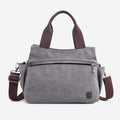 Women's Canvas Hobo Handbag – Multi - Pocket Shoulder Tote & Crossbody Bag