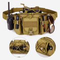 Waterproof tactical travel waist bag