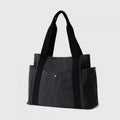 Large Capacity Canvas Shoulder Tote Bag – Multi - Pocket Handbag for Shopping, Travel & Everyday Use