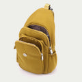 Multifunctional Sling Backpack for Women – Waterproof Nylon Crossbody Bag with Adjustable Strap for Daily Use