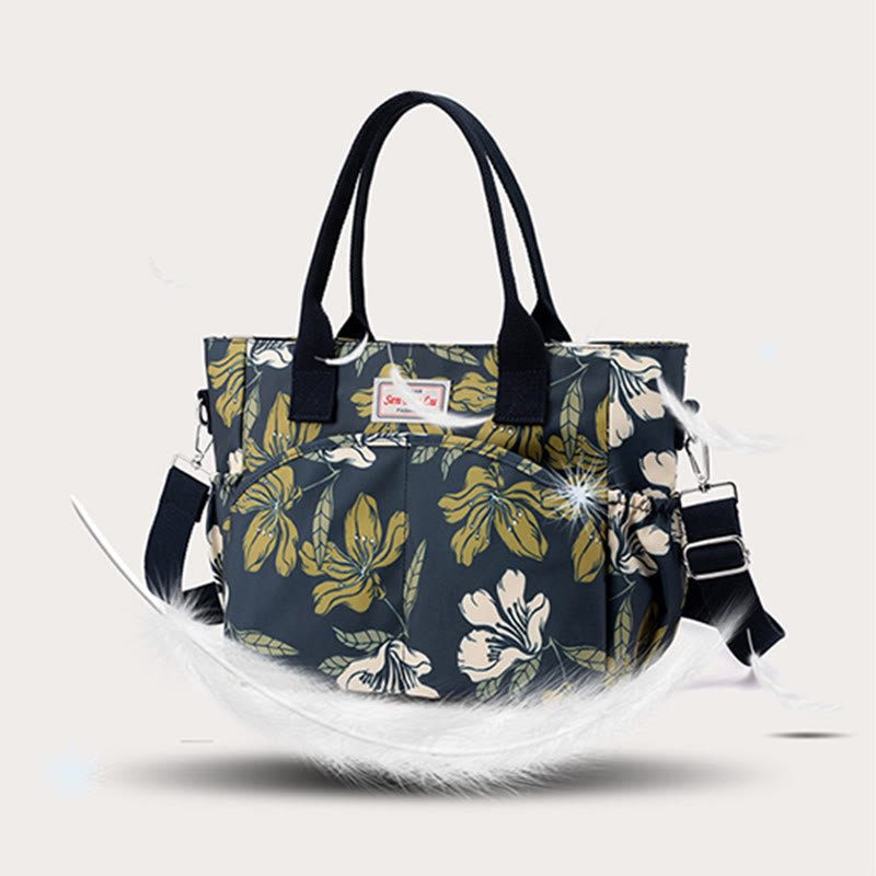Top - Handle Bag for Women – Ethnic Flower Style Crossbody Handbag, Versatile & Stylish