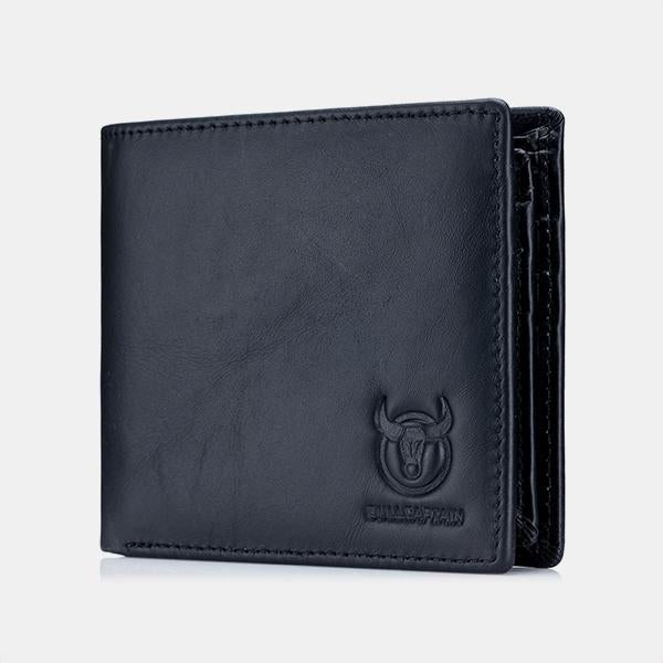 RFID Protection GenuineLeather Multi - Slot Wallet