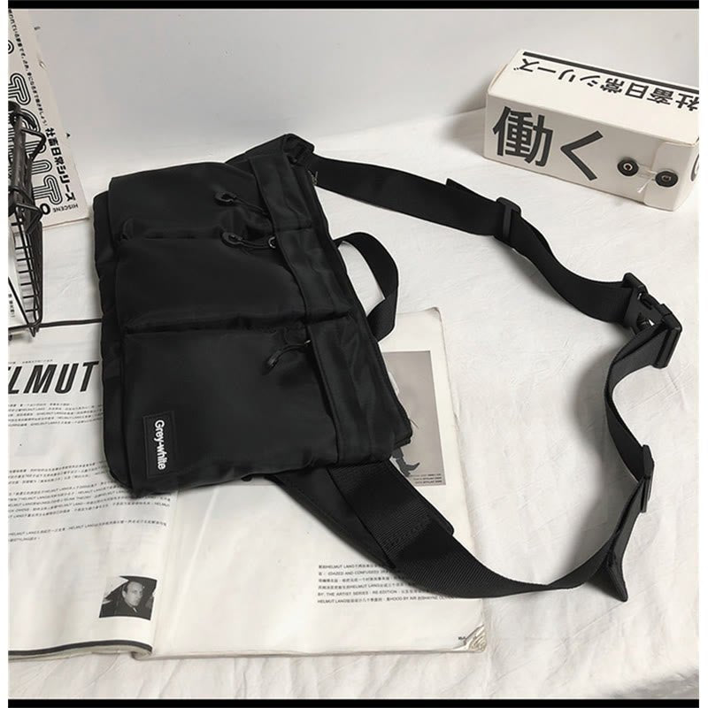 Men’s Sports Waist Bag – Large Capacity Leisure Crossbody Bag