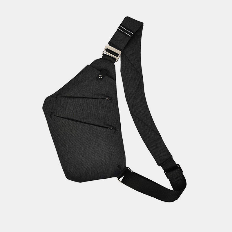 Men's anti-theft waterproof sling bag