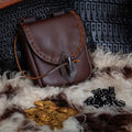 Renaissance Belt Pouch Holster - EDC Leather Waist Bag Cosplay Coin Purse