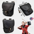 Renaissance Belt Pouch Holster - EDC Leather Waist Bag Cosplay Coin Purse
