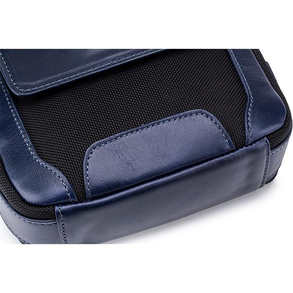 Genuine Leather Business Crossbody Bag for Work, Travel & Daily Use