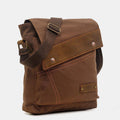 Large Capacity Retro Canvas Crossbody Bag for Women – Stylish & Practical Daily Tote