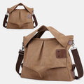 Large Capacity Canvas Handbag for Women – Crossbody Tote & Hobo Bag