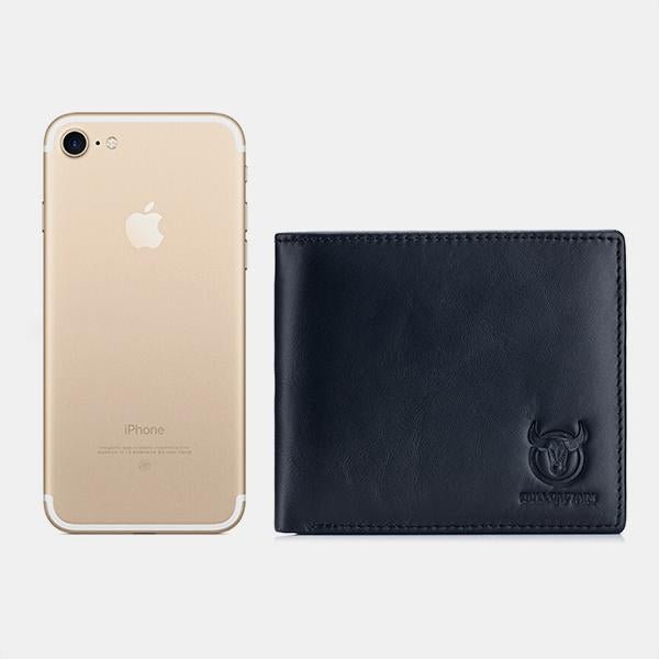 RFID Protection GenuineLeather Multi - Slot Wallet