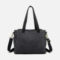 Ampia Borsa di Tela Unisex per Tutti i Giorni