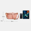 Genuine Leather Large Capacity Crossbody & Waist Bag for Women – Stylish & Versatile
