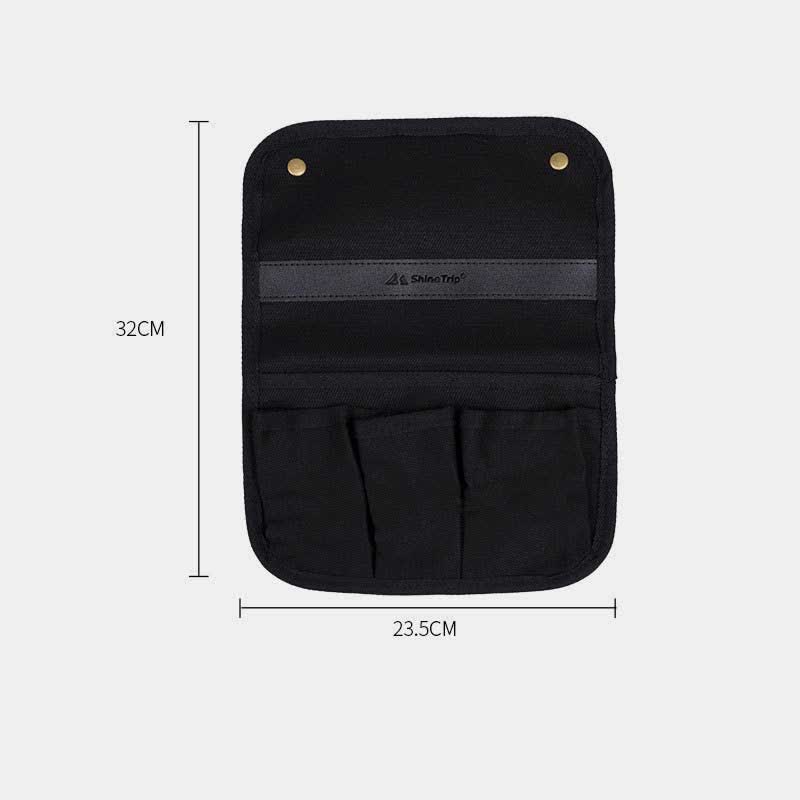 Outdoor Camping Chair Armrest Hanging Side Bag – Multifunctional Storage Bag for Travel, Sports & More