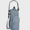 Crossbody water bottle carrying case