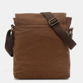 Large Capacity Retro Canvas Crossbody Bag for Women – Stylish & Practical Daily Tote