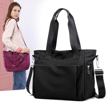 LumiCarry Water-Resistant Nylon Shoulder Bag – product view 1