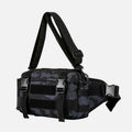 Large Camo Tactical Bag for Sports | Nylon Crossbody Bag Waist Bag