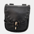 Renaissance leather belt pouch waist bag
