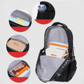Rolling Wheels Backpack for Teens & Students – Multifunctional Travel Bookbag with Adjustable Straps