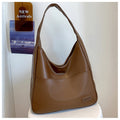 Simple leather tote bag👜