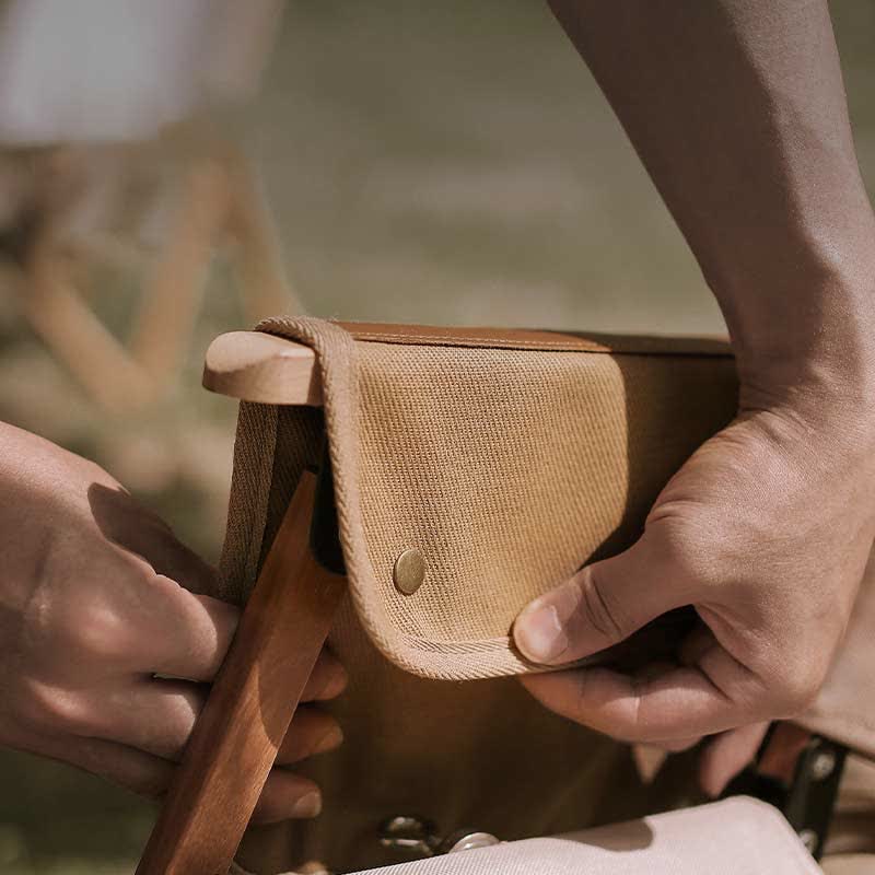 Outdoor Camping Chair Armrest Hanging Side Bag – Multifunctional Storage Bag for Travel, Sports & More