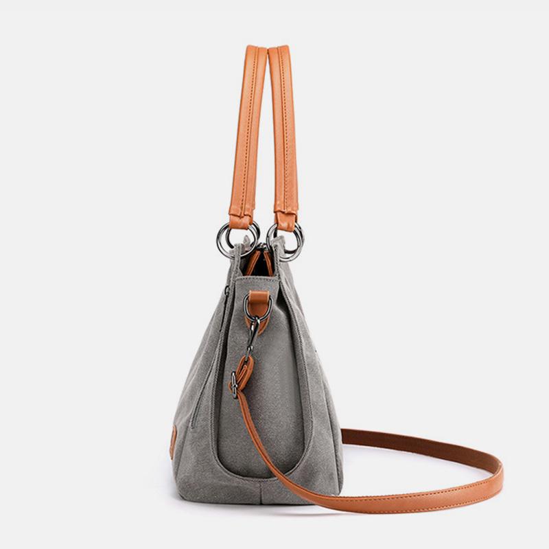 Large Capacity Casual Canvas Crossbody Bag for Women – Stylish & Practical