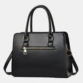 Vintage Women's Top - Handle Satchel Purses Work Tote Shoulder Bag with Long Strap