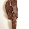 Medieval Unisex Boho Leather Utility Belt Bag - Waist Bag & Phone Pouch