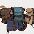 Durable Leg Bag for Men – Vertical Outdoor Sports Canvas Bag with Adjustable Strap