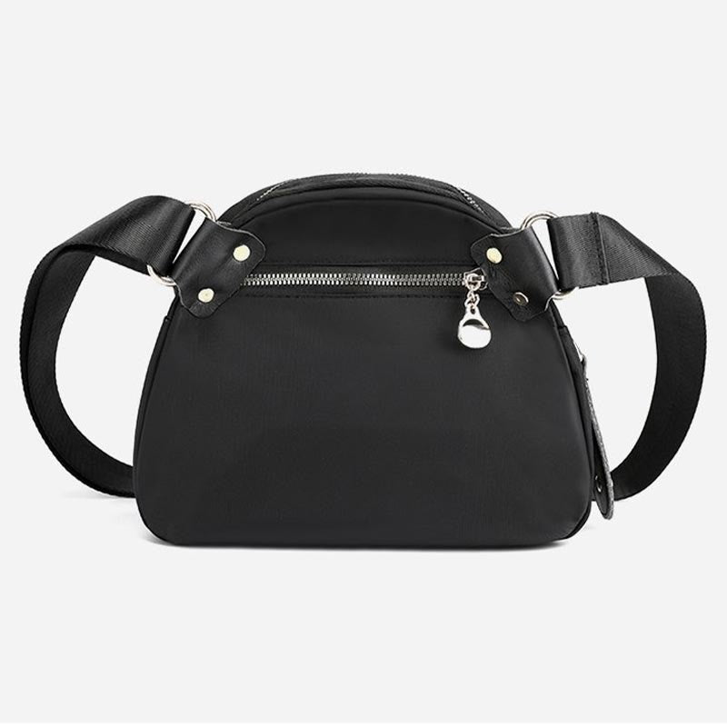 Simple Crossbody Bag for Women – Large Capacity Nylon Outing Bag for Daily Use & Shopping