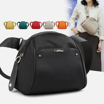 Women's large capacity nylon crossbody bag