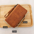 Women's RFID Blocking Zip Around Wallet - Large Long Wristlet Clutch