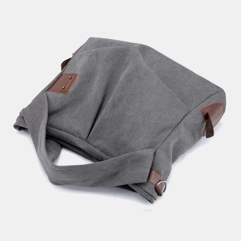 Large Capacity Canvas Handbag for Women – Crossbody Tote & Hobo Bag