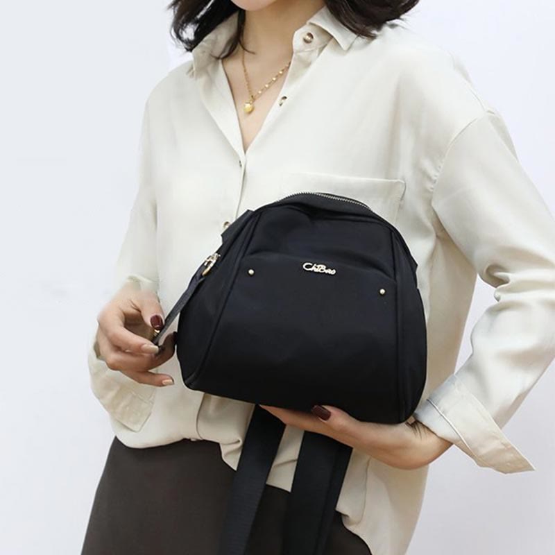 Simple Crossbody Bag for Women – Large Capacity Nylon Outing Bag for Daily Use & Shopping