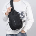 Men's large capacity travel chest sling bag