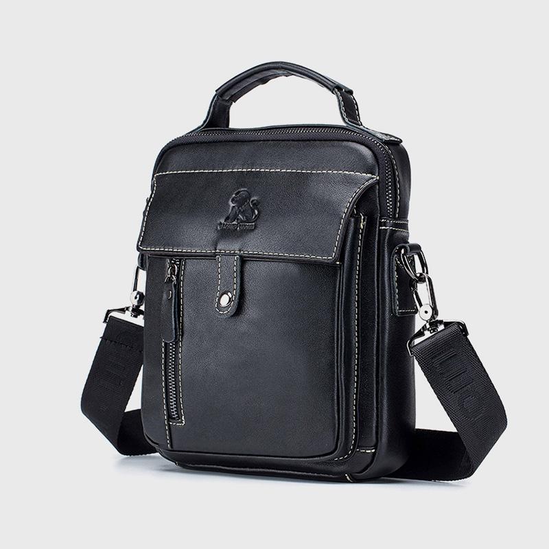 LargeCapacity RealLeather Multifunctional Crossbody Bag