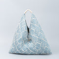 Triangle Underarm Bag for Women - Classic Canvas Shoulder Bag