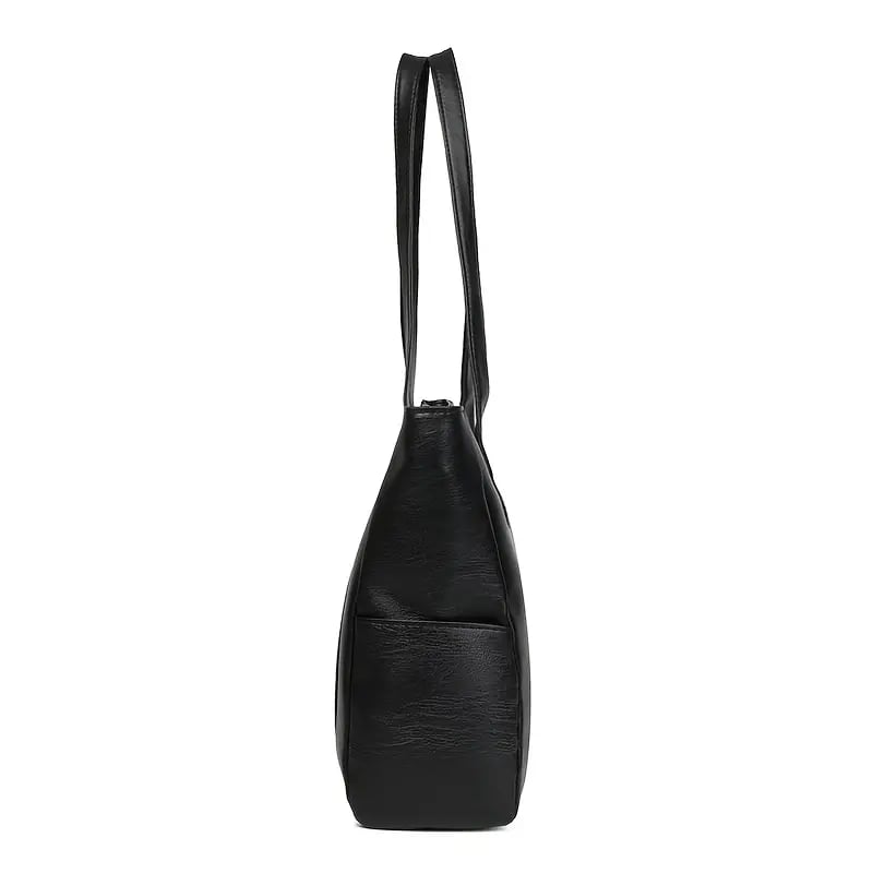 Solid color simple Large Capacity Tote Bag