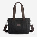 Women's Canvas Tote Shoulder Handbag – Casual Crossbody Purse Work Bag