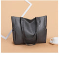 Solid color simple Large Capacity Tote Bag