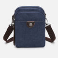 Belt Loop Holster Phone Purse - Small Canvas Crossbody Side Shoulder Bag