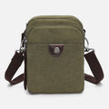 Belt Loop Holster Phone Purse - Small Canvas Crossbody Side Shoulder Bag