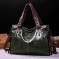 Women's Vintage Faux Leather Handbag – product view 6