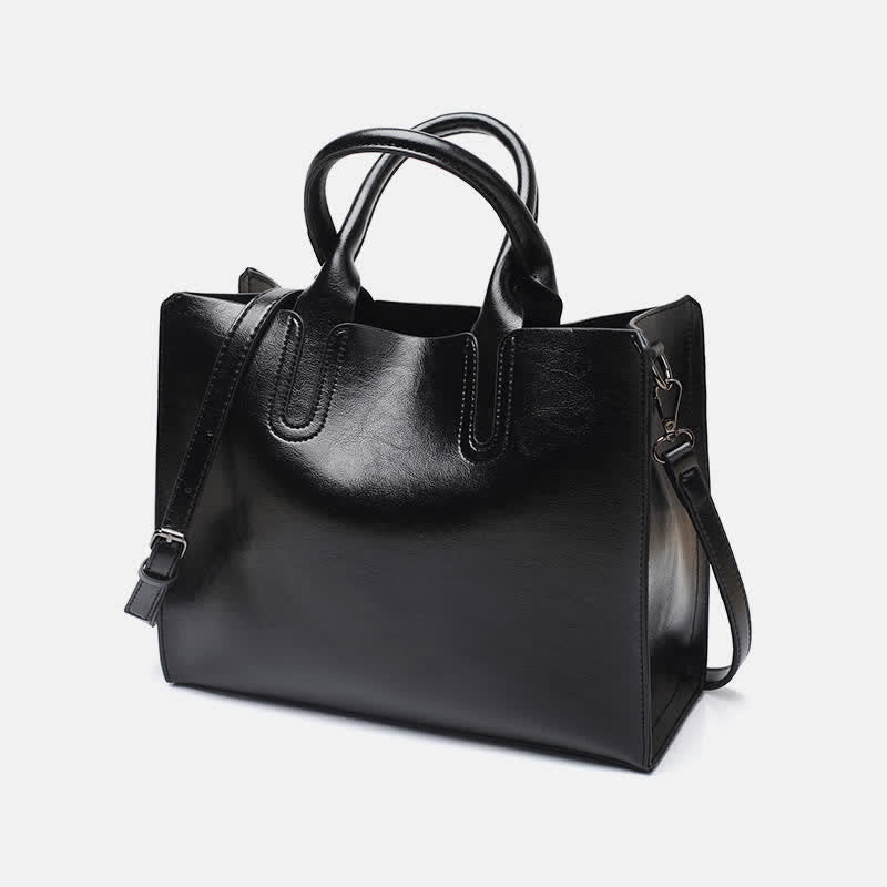 Laptop Tote Bag for Women – Business Work Bag & Casual Leather Handbag