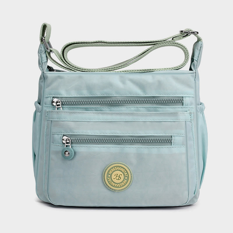 Women's large capacity travel crossbody mom bag