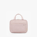 Pink hanging toiletry travel bag