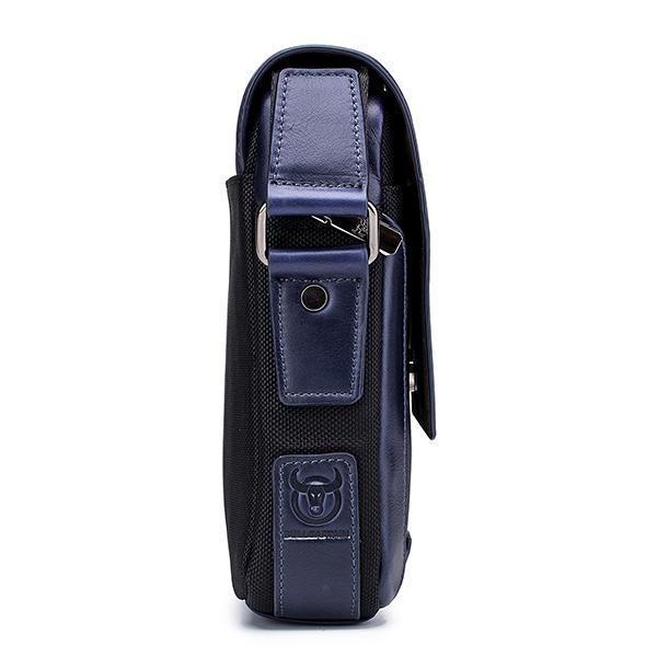 Genuine Leather Business Crossbody Bag for Work, Travel & Daily Use