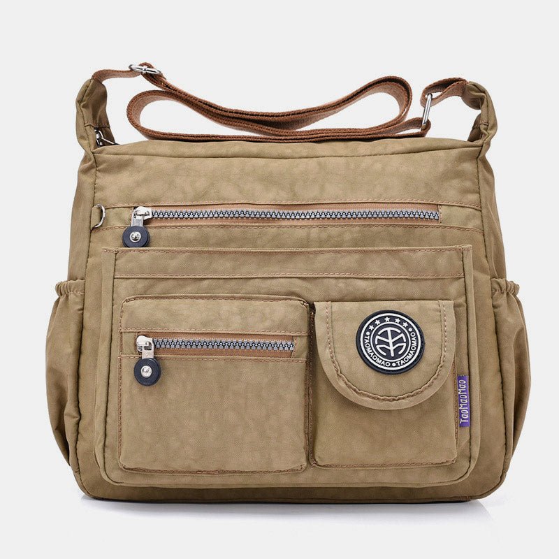 Large Capacity Waterproof Casual Crossbody Bag for Women – Multi - Pocket & Adjustable Strap
